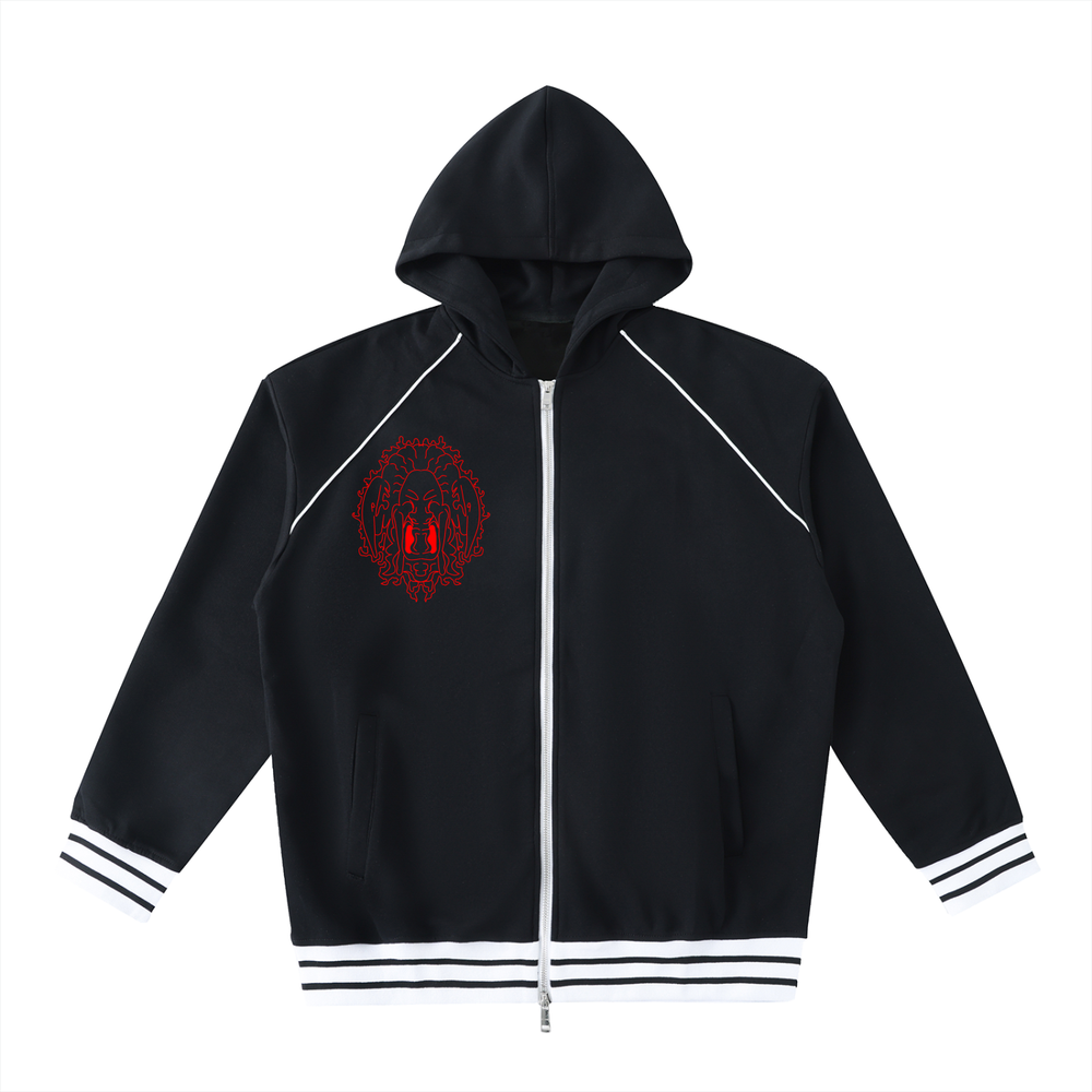 "private tennis" zip up hoodie