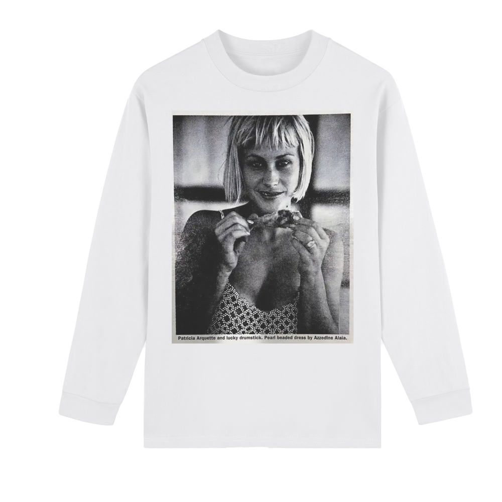 "drumstick" long sleeve t-shirt
