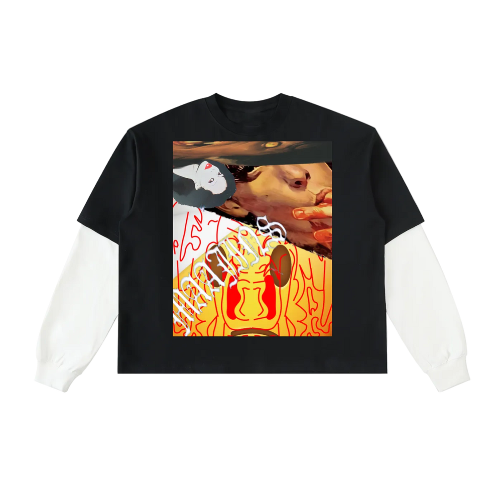"mirez" sleeved tee