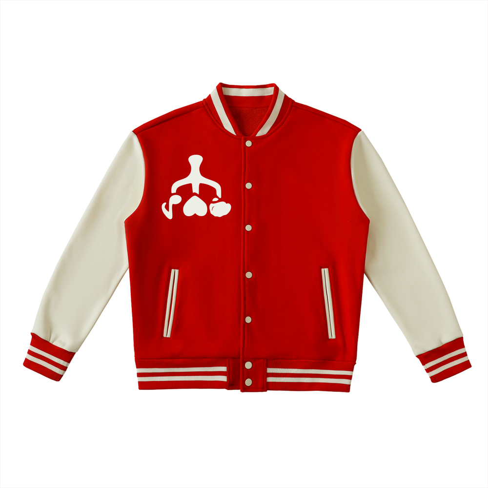 "wind in my sails varsity" contrast jacket