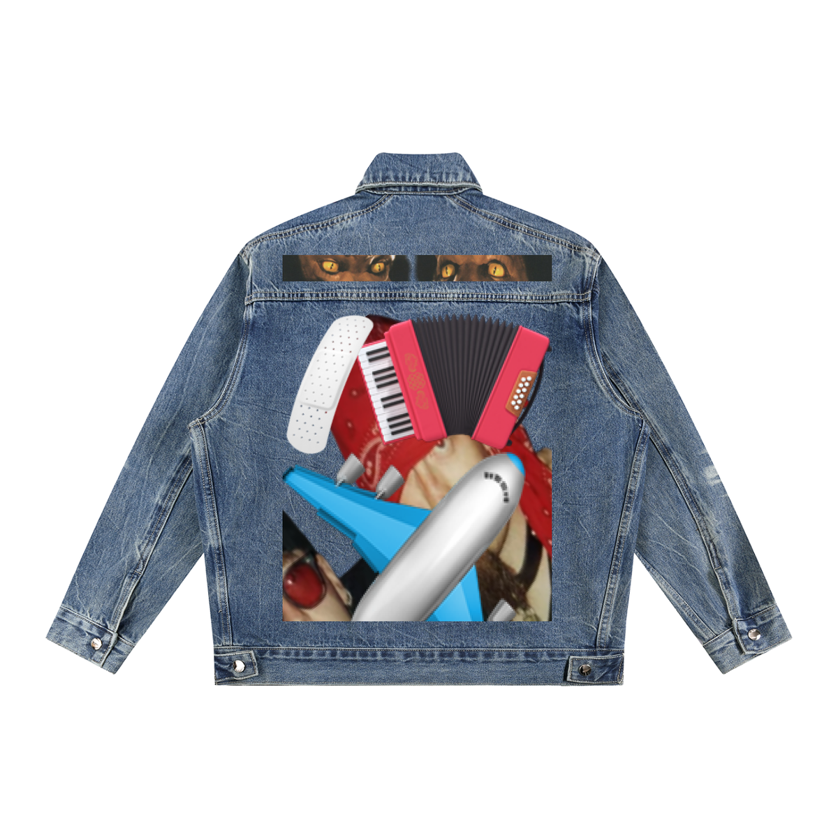 "heart highway" denim jacket