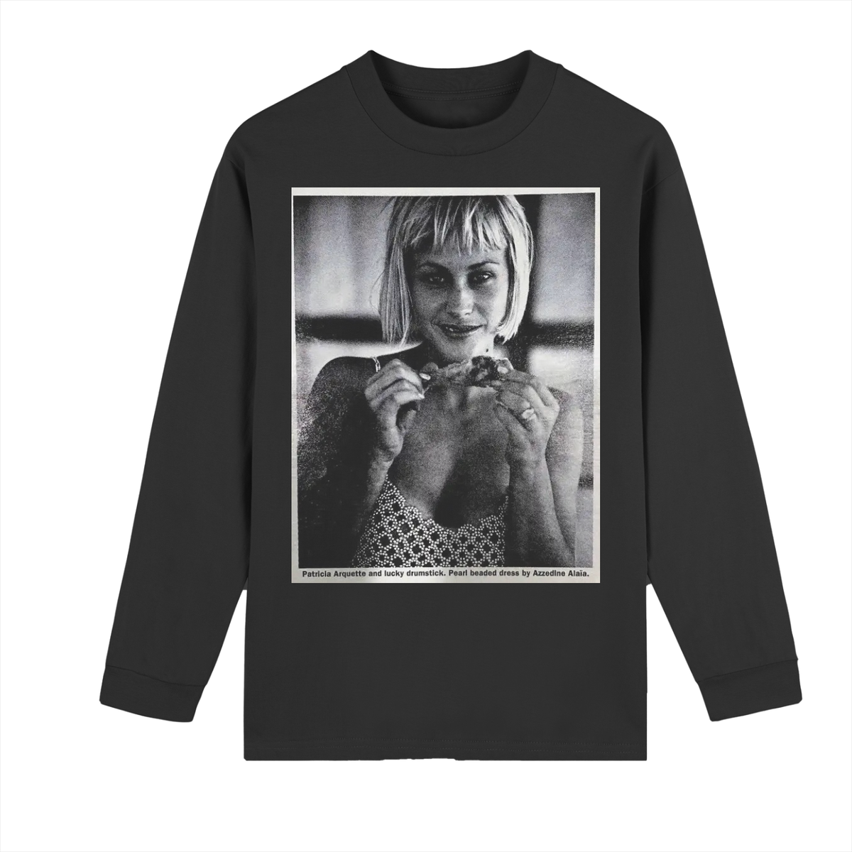 "drumstick" long sleeve t-shirt