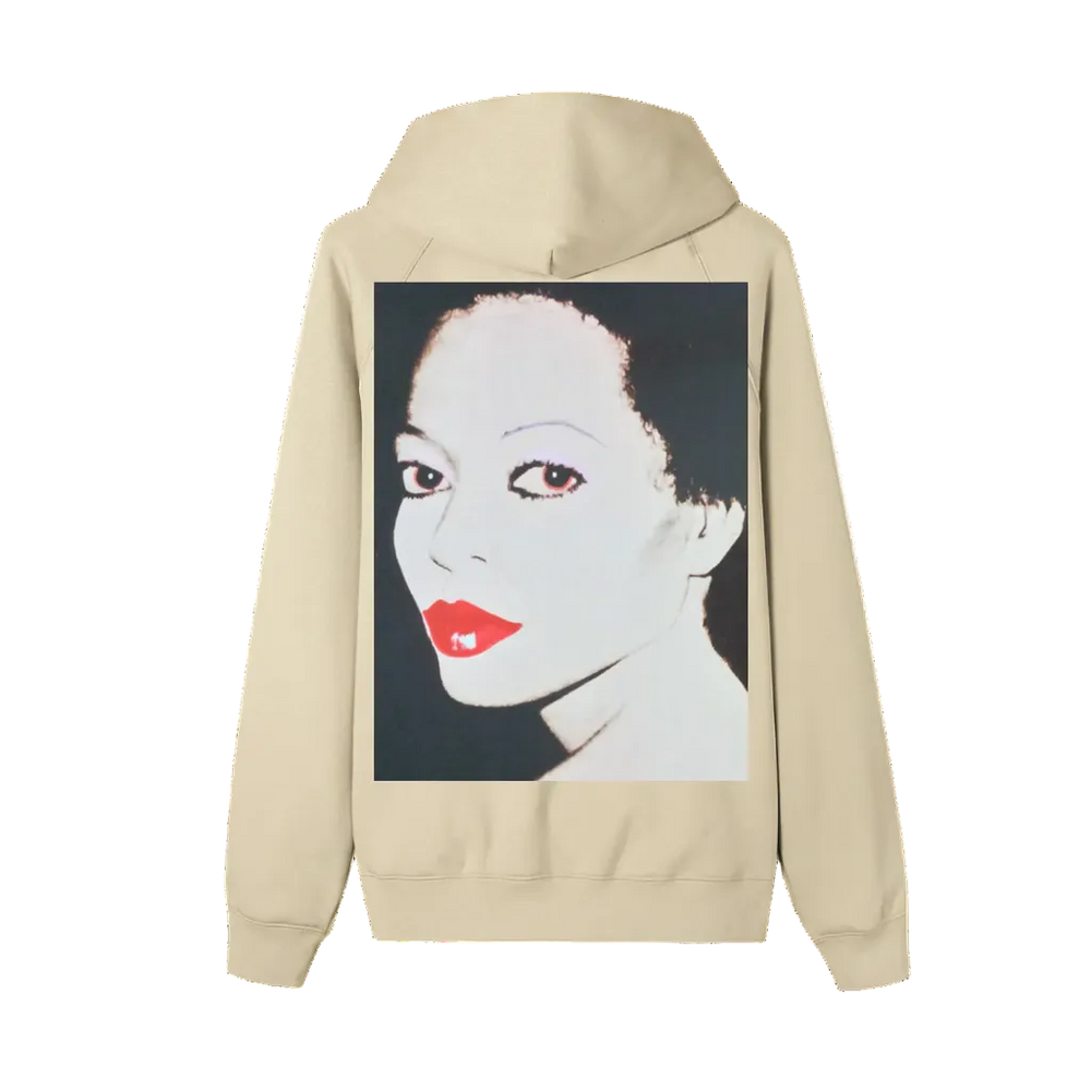 "stare...." zip up fleece hoodie